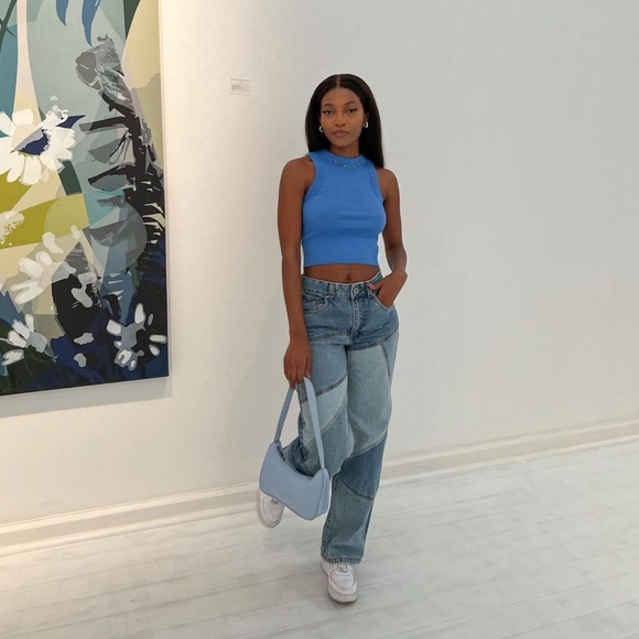 Cloth & Steel Patchwork High Waisted Denim - Picture 10 of 10